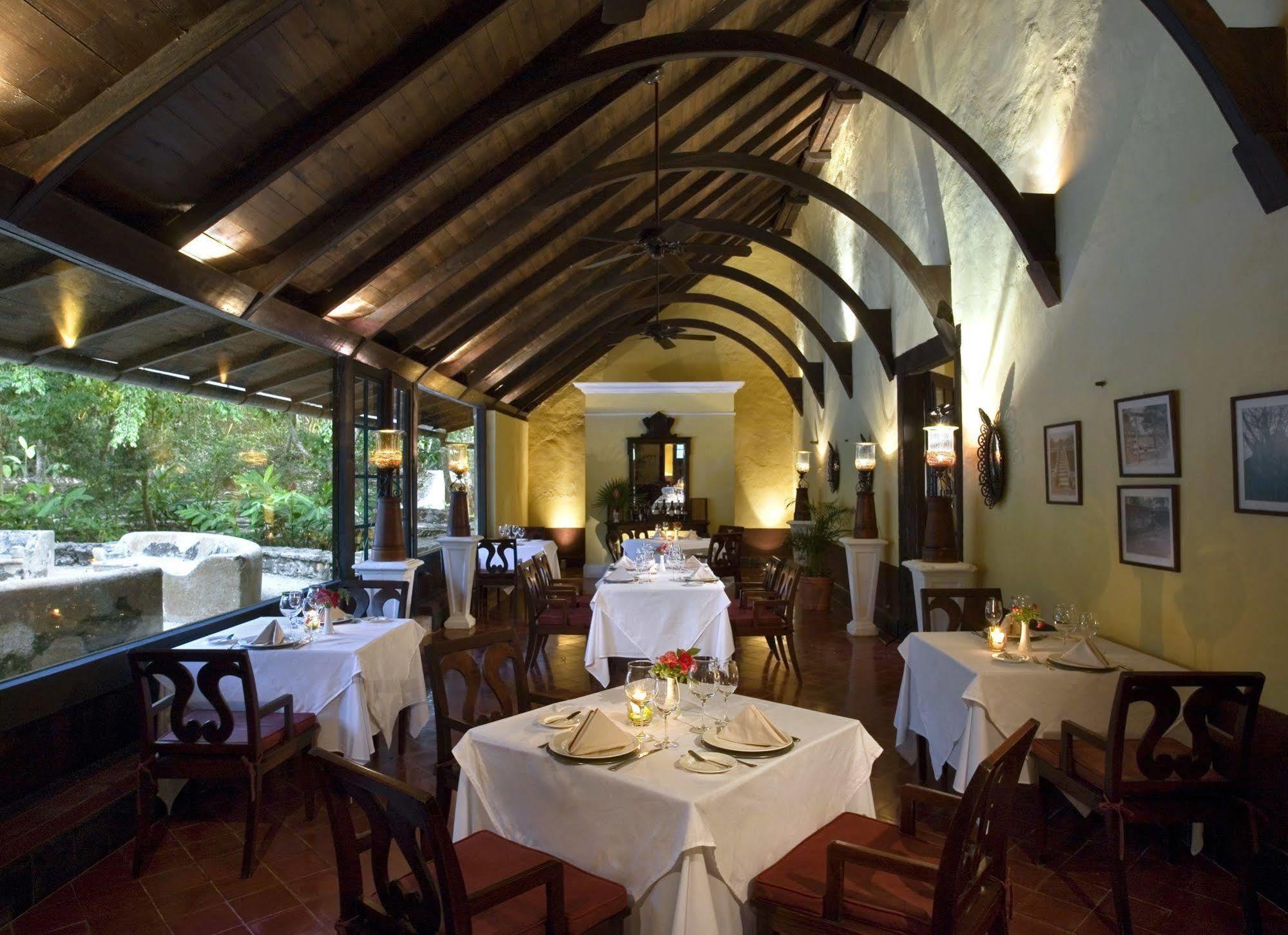 Hacienda Uayamon Hotel Ресторант снимка